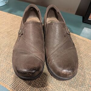 Earth Origins Men's Brown Leather Loafers